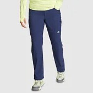 Eddie Bauer Womens First Ascent Guide Pro Pant, Medium Indigo, Size 10